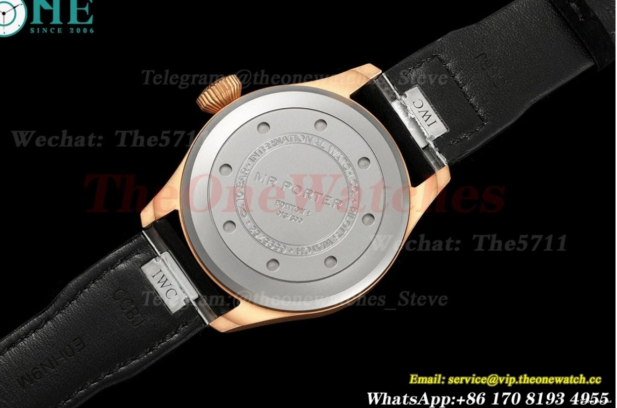 Dial LE Big Black Pilot Spitfire 8N24 'Mr Bronze Porter' M+ 43mm 0405